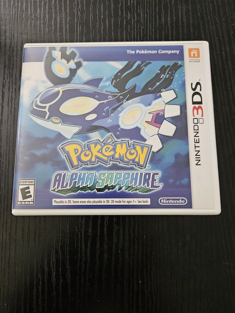 Pokemon Alpha Sapphire 3DS