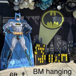 Batman Birthday decorations
