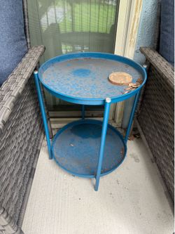 Outside side table