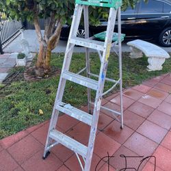 Excellent Condition 6 Feet And More Sizes Available Aluminum Ladder 🪜 