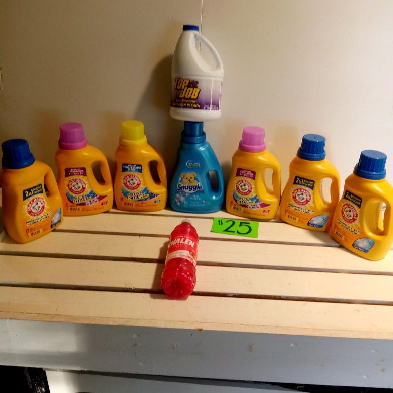 Laundry Care Bundle Arm And Hammer Liquid.. Annaville Area Location No Holds No Delivery 