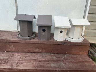 Birdhouse And Bird Feeders