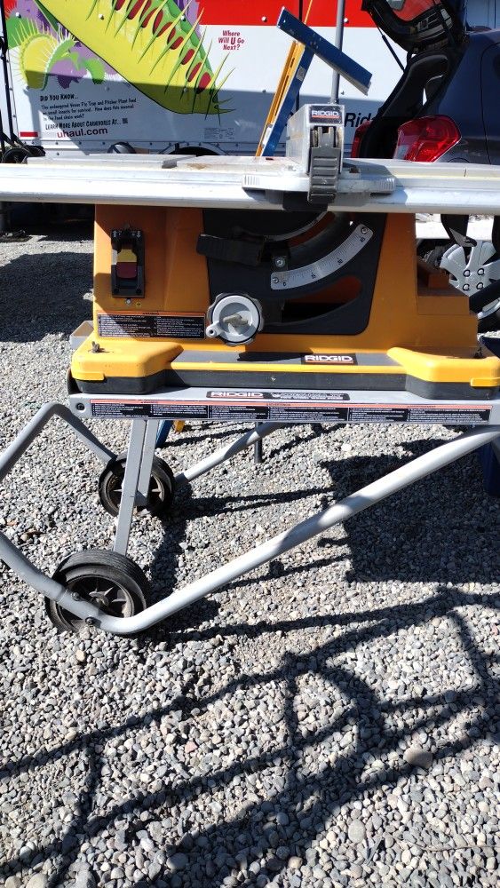 Ridgid Table Saw 