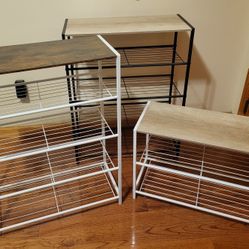 Different Shoe Rack Shelfs. New, never used