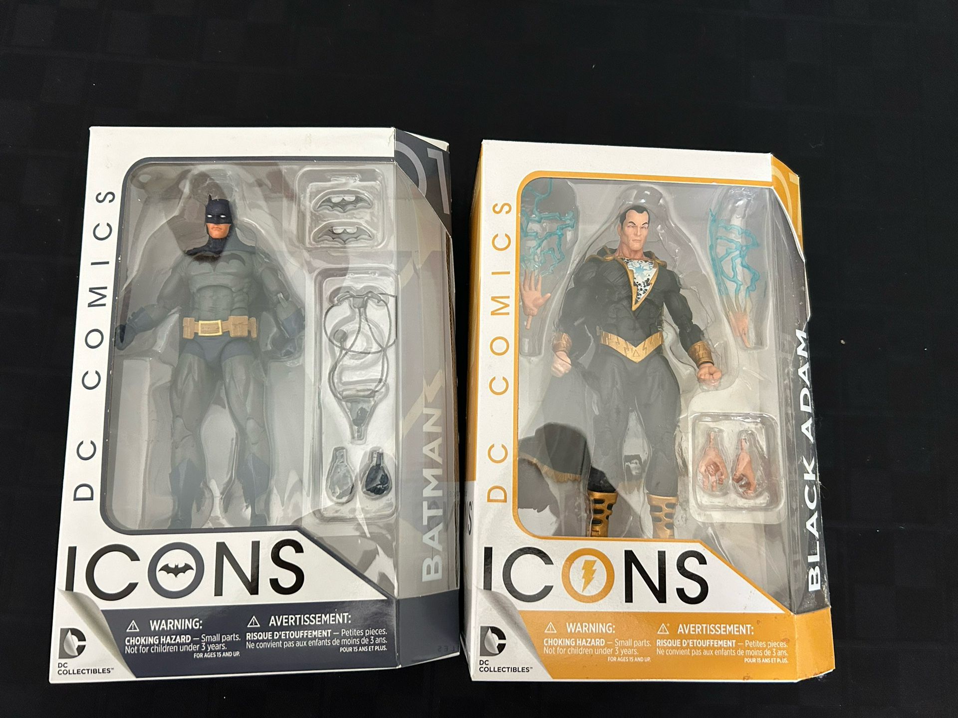 DC Icons Batman And Black Adam