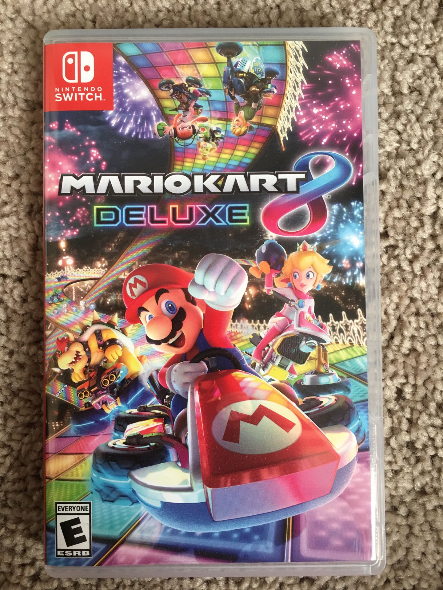 Nintendo switch Mariokart deluxe 8