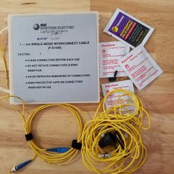 Fiber Optics Single Mode Cables and Testing Reel