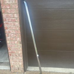 6’4” Single Chrome Truck Bed Rail 