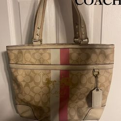Coach Chelsea Heritage tote