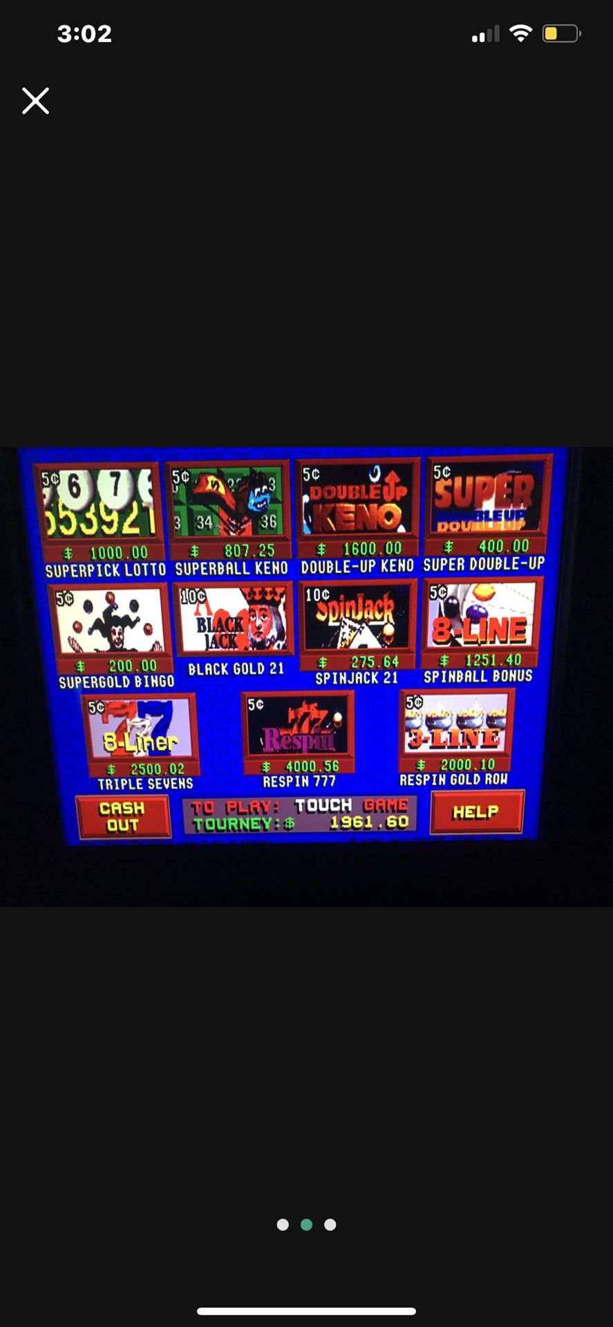 Superball Keno Gambling Machine