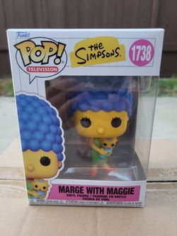 Marge with Maggie The Simpsons : Pop Funko