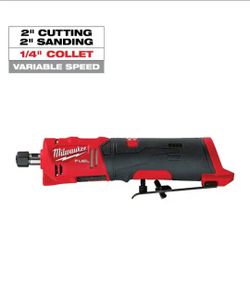 Milwaukee M12 FUEL 12V Lithium-Ion Brushless Cordless 1/4 in. Straight Die Grinder (Tool-Only)Brand New