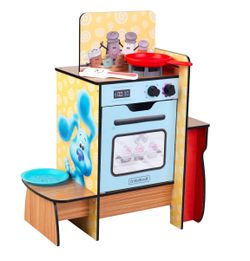 New - KidKraft Blue's Clues & You! Cooking-Up-Clues Wooden Play Kitchen & Handy Dandy Notebook