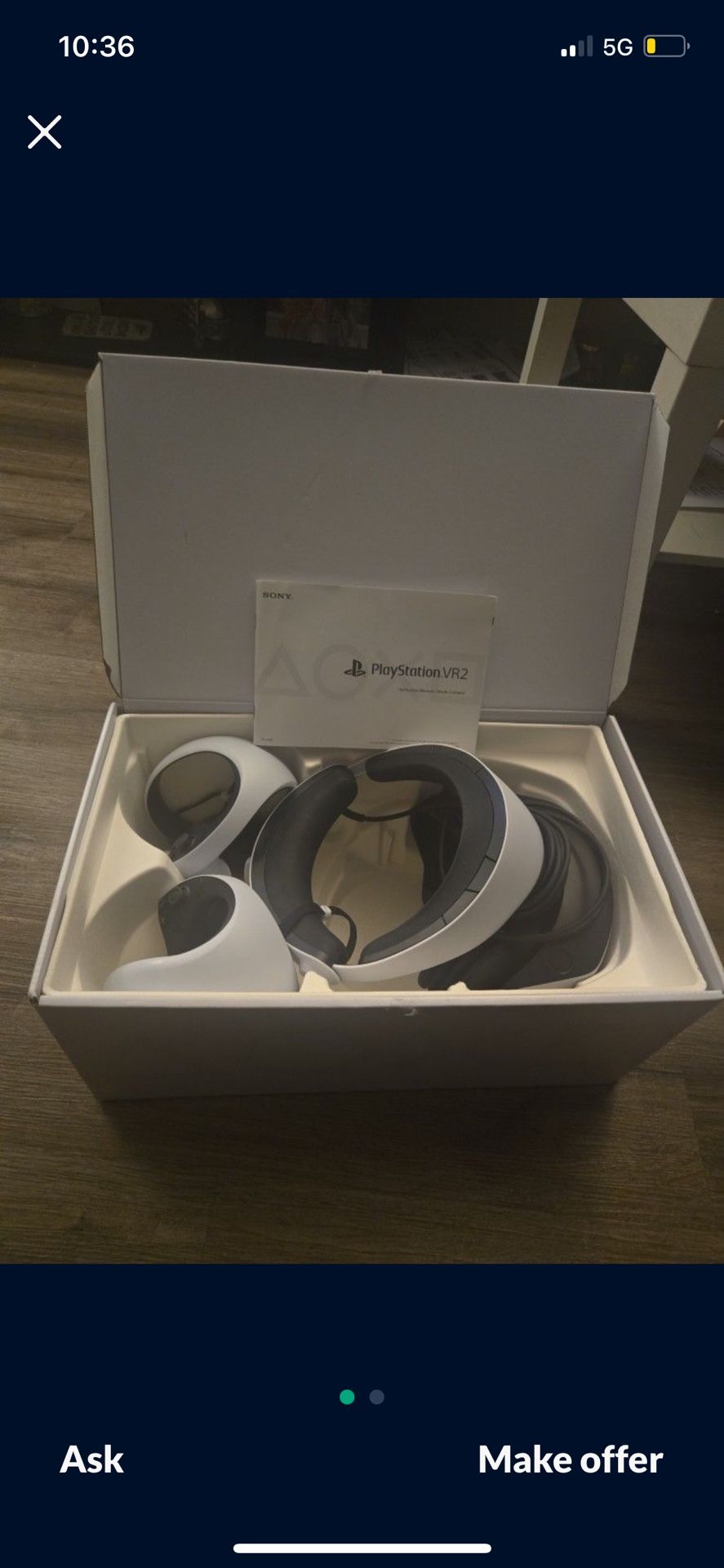 Psvr 2 In Great Condition All Cords And Cam