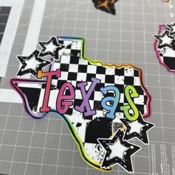 Checkered State DTF Shirt