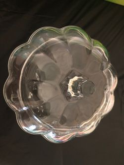 Decorative glass bowl