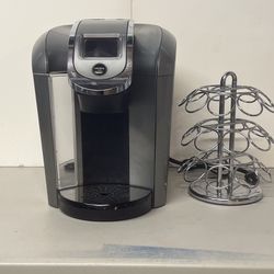 Keurig Coffee Maker w/ K-cup Stand