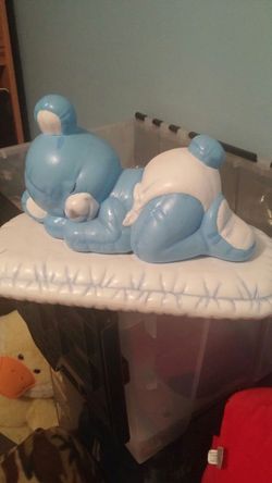Ceramic sleeping bear