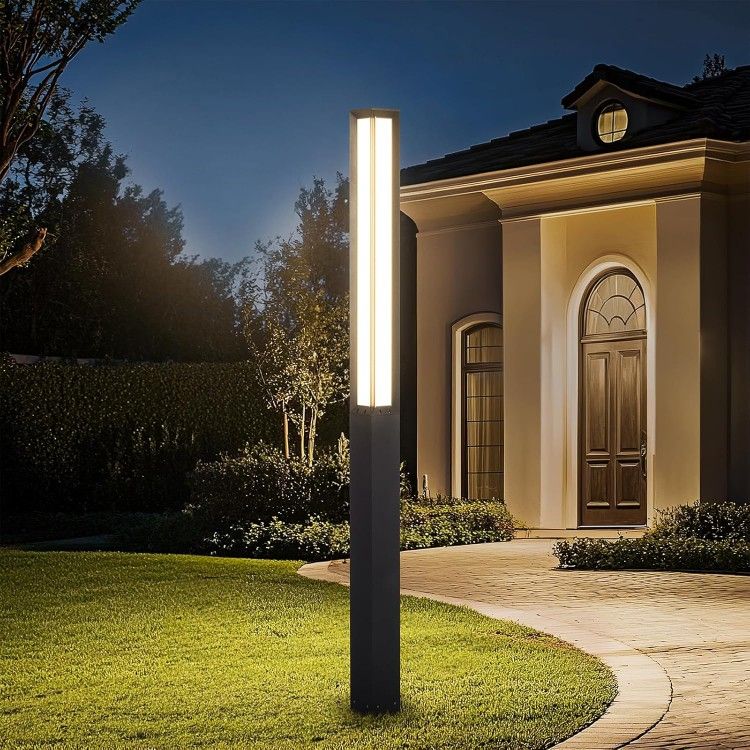 Landscape Path Light, Modern Outdoor LED Luxury Bollard