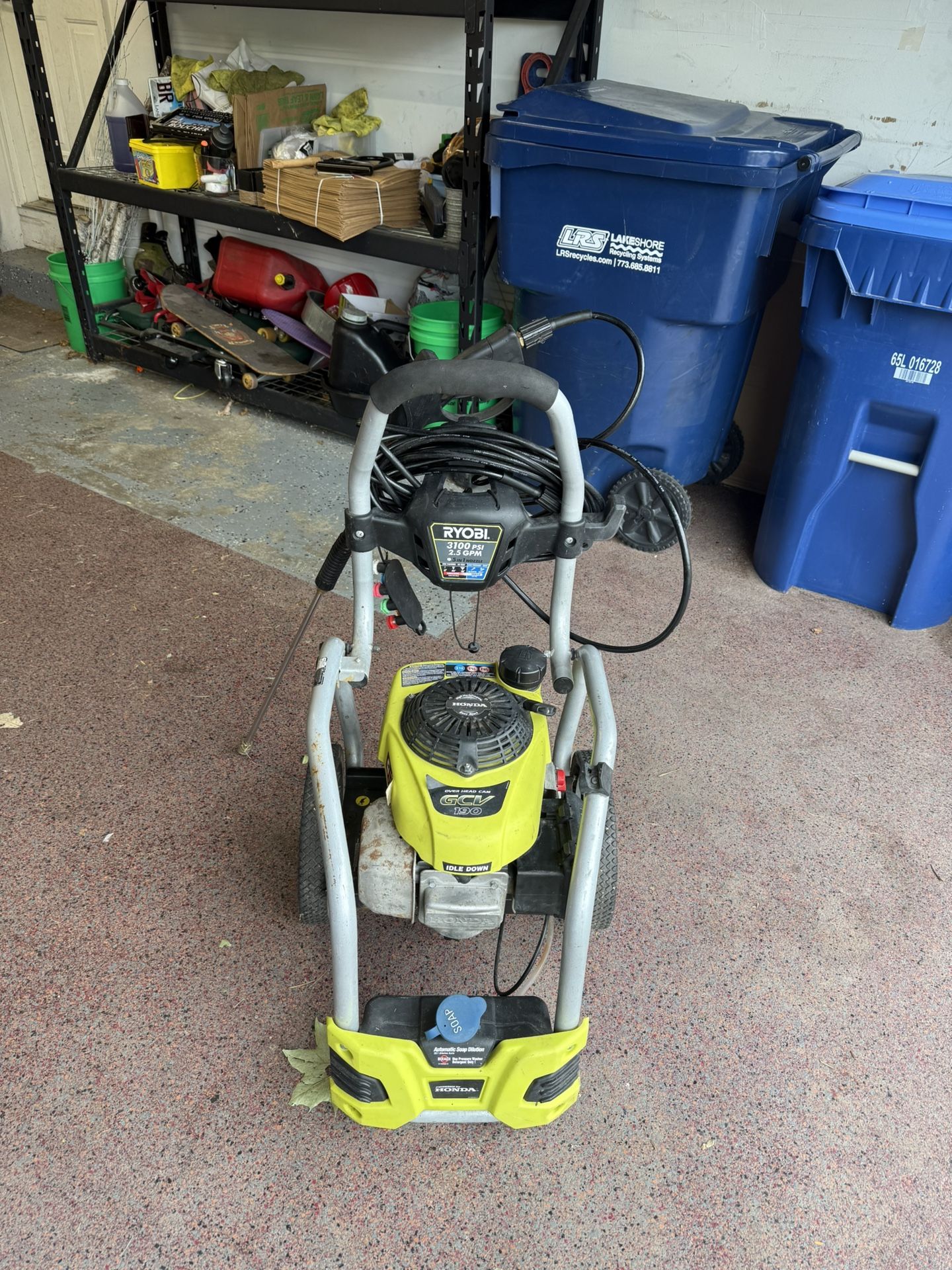 Ryobi RY80940B 3100psi Pressure Washer