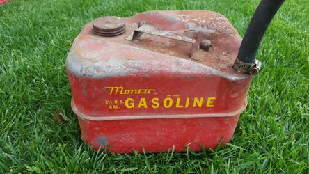 Vintage Monco gas can. 