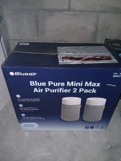 NEW BLUE AIR BLUE PURE MINI MAX AIR PURIFIER,  2 PAK