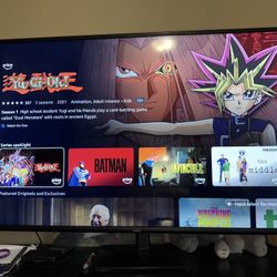 Old 55 Inch VIZIO HDTV With TV stand