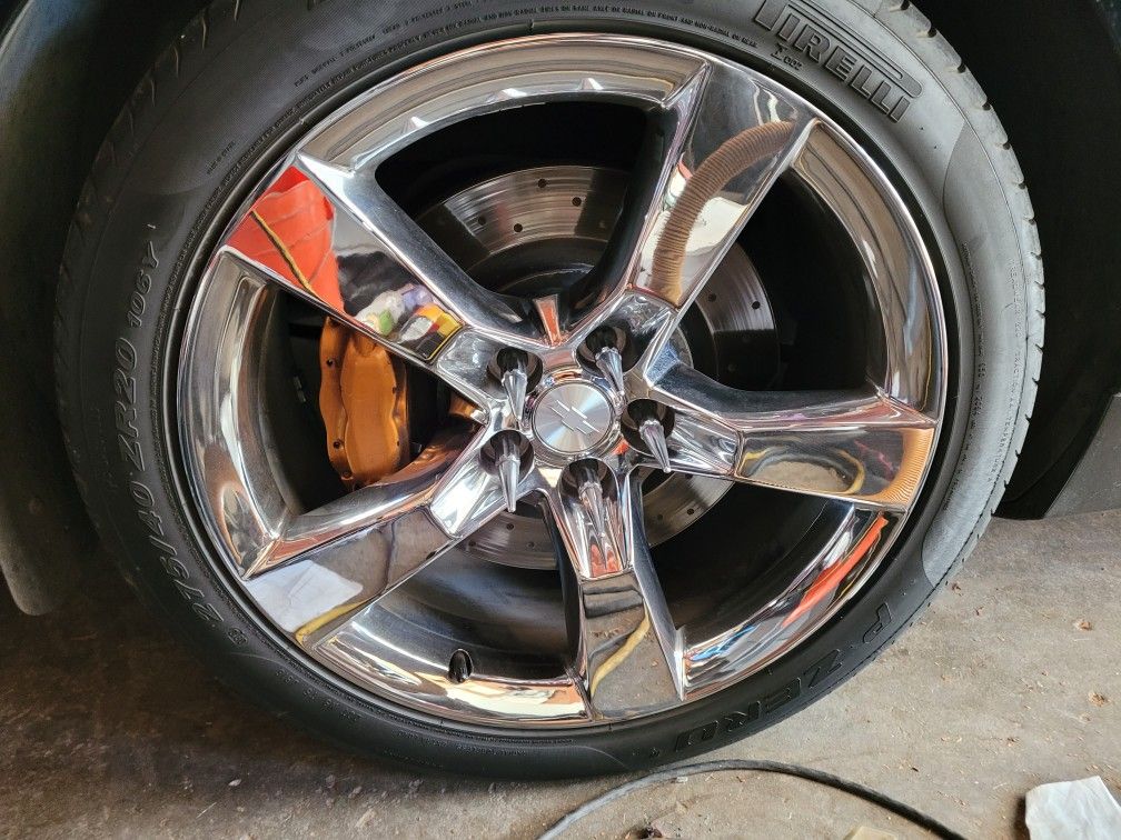 5th Gen Crome Camaro SS wheels 5x120 Rims