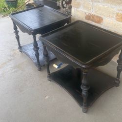 Solid Wood End Tables