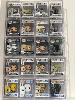 20 Star Wars Mini Funko Pop Lot