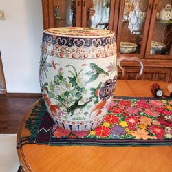 Chinese Garden Stool  Porcelain