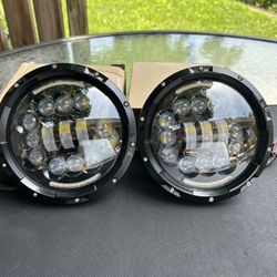 7 Inch LED Headlight Universal for Jeep Wrangler Nissan Safari Hummer Yamaha
