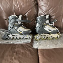 Rollers  Skates New Size 9 Woman 7 Men.