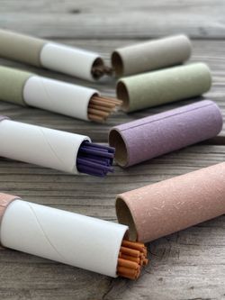Incense Sticks Organic Cones Agarwood Lavender Handrolled 