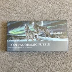 Jigsaw Puzzle Sealed THE WOLVES’  MOON Andrews & Blaine #2230