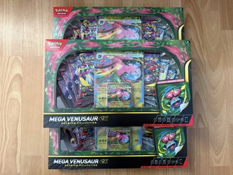 Pokemon Mega Venusaur Ex Premium Box