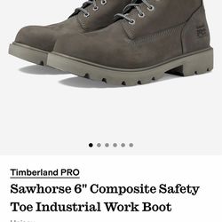 Steel toe timberland work boots