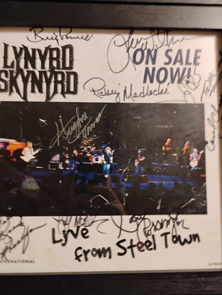 Lynyrd Skynyrd Autographed Photo