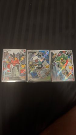 First partner series 2 snivy ,tepig ,Oshawatt