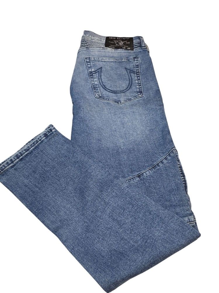 True Religion
Rocco Moto Relaxed Skinny Jeans Mens Size 33