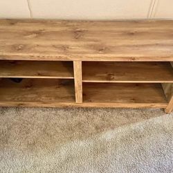 Farmhouse Style 56”  Barnwood TV stand 