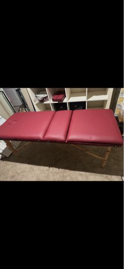 Massage table