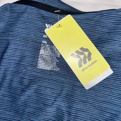 Xxl Mens Gold Polo Well In Motion Blue Brand New With Tags
