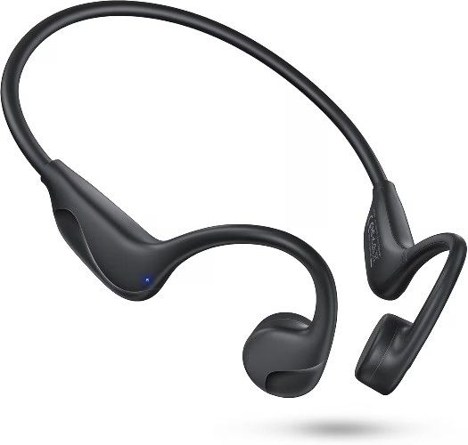 Bone Conduction Headphones, Wireless Bluetooth  Open-Ear with Mic, Premium Sound Quality 10H Playtime Sports Headphones, IPX5 Waterproof Headset fo