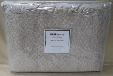 Queen size bed cover 100% linen