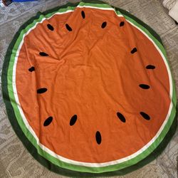 New Large Round Watermelon Beach Towel 