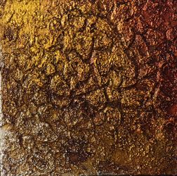 Handpainted Homedecor Painting wall art 12in x 12in x 2