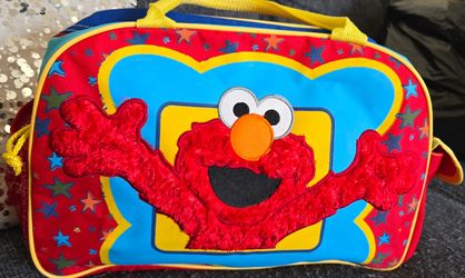Elmo vintage small duffel bag