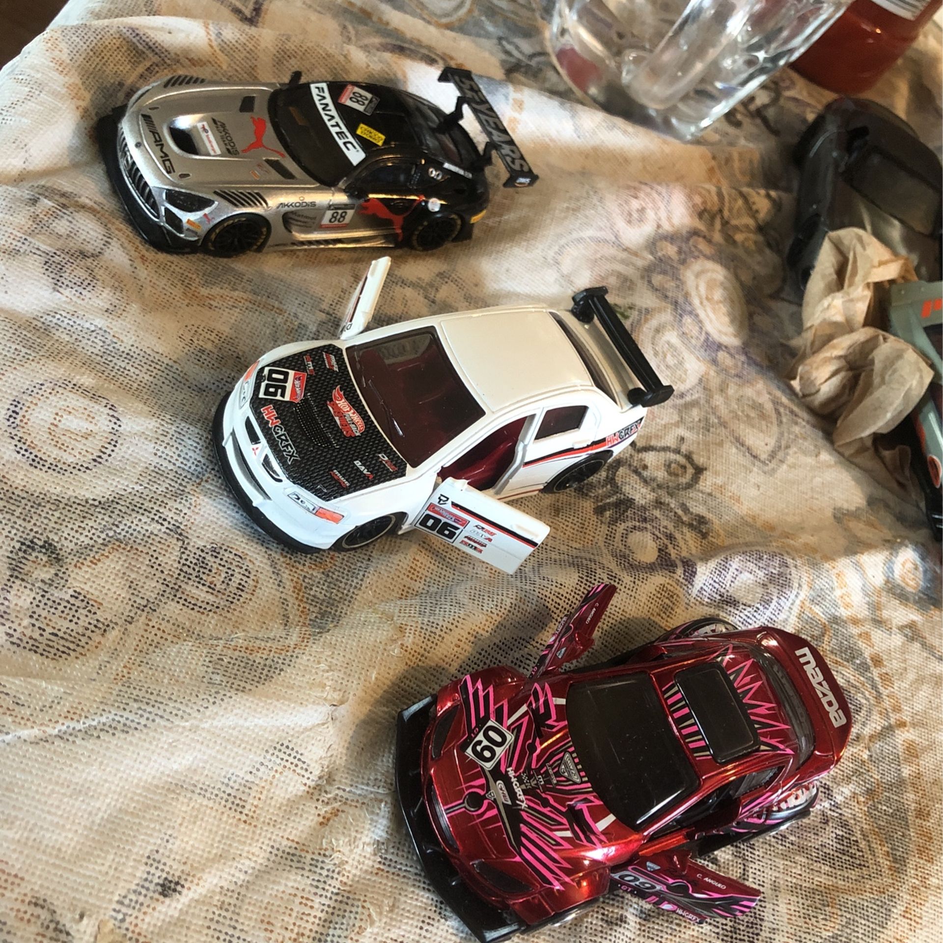 i think is 1:32 scale. hot wheels