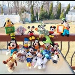 Disney Plush Collection Disney Plushes Disney World Disney Land Mixed Lot of 18